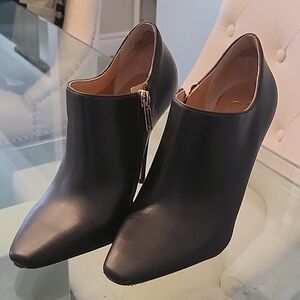 Jessica Simpson Sleek Black Ankle Booties